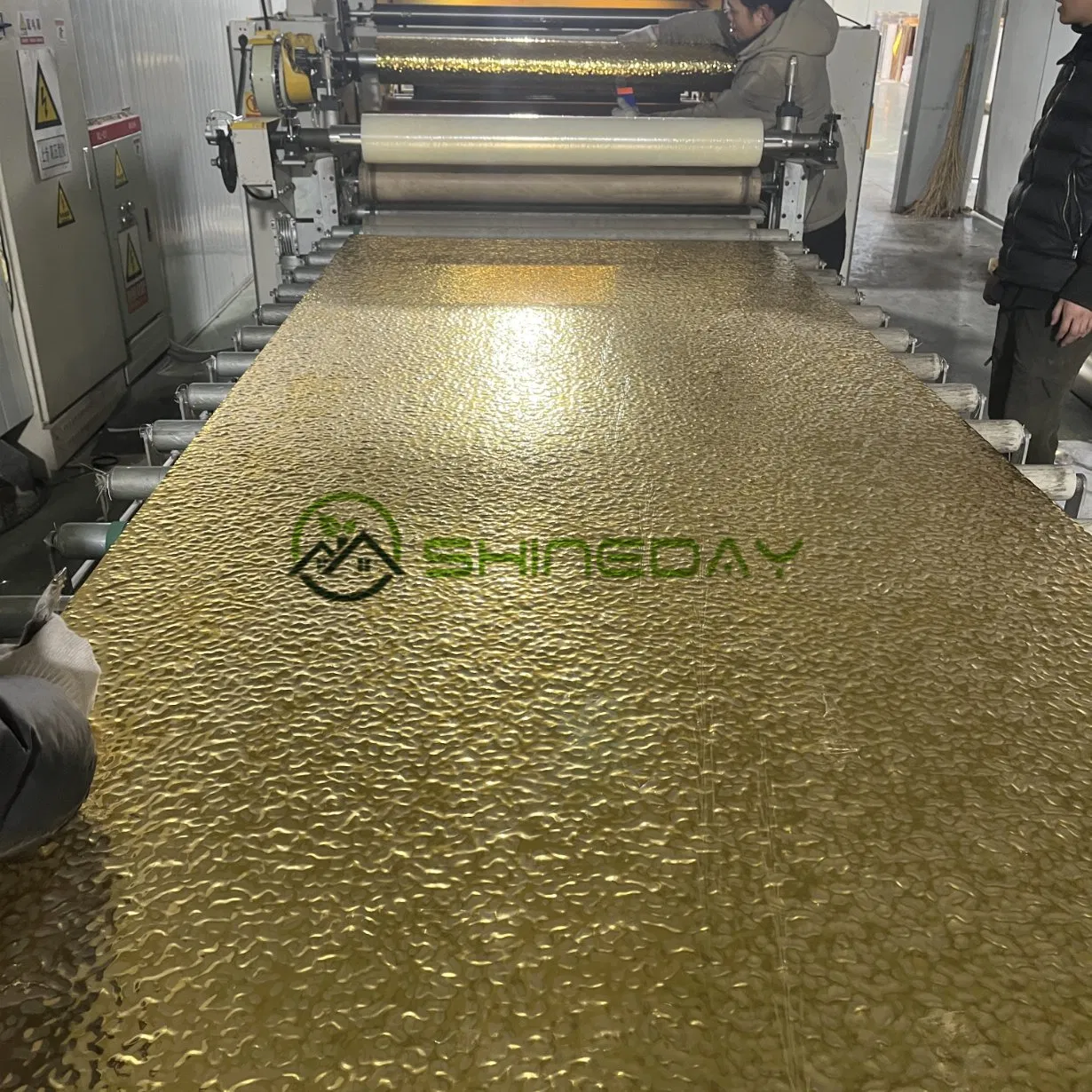 China Factory Direct Supply Indoor Wall PVC Panels 3D Textured Design Fire Retardant Bamboo Charcoal Board PVC Sheet for Hotel Renovation