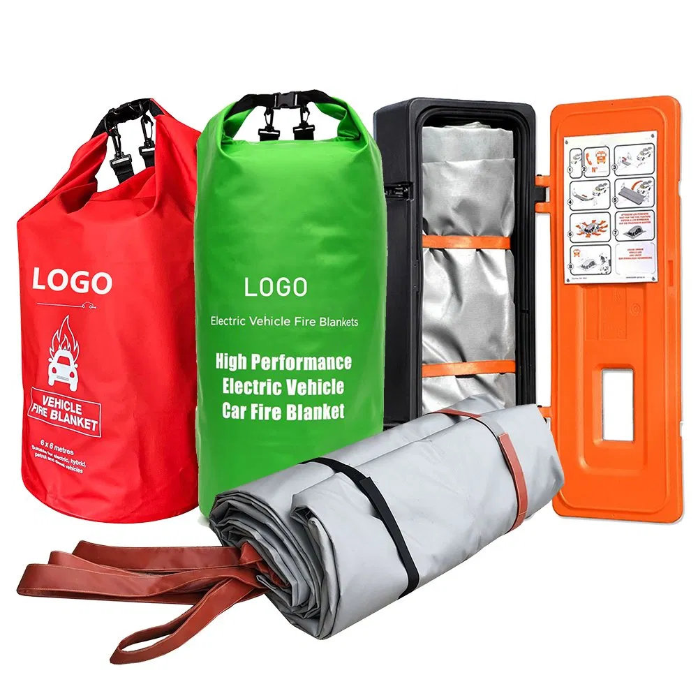 20X 30FT Fireproof Extinguisher Electric Blanket for Car or Fuel Vehicle Accidents