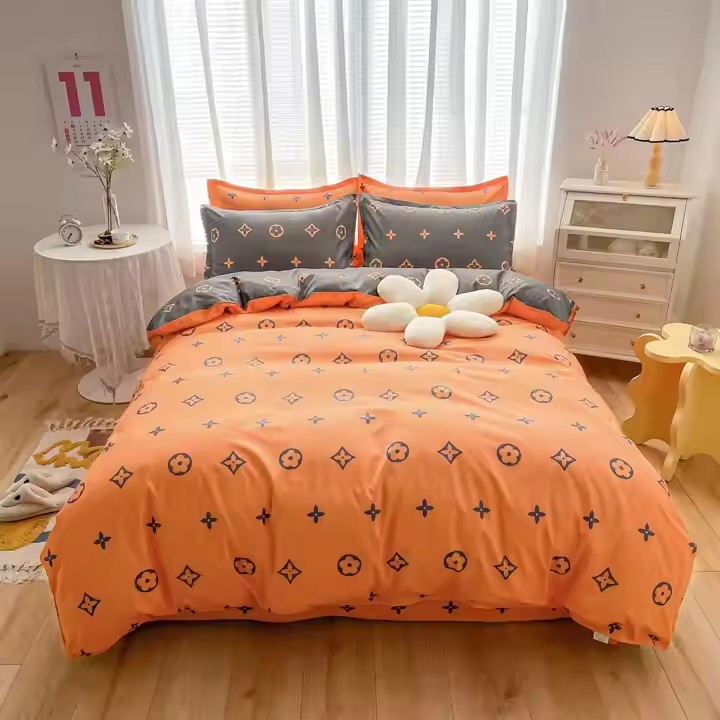 Hot Sale Wholesale Washable Summer Ice Silk Cooling Mat Three Piece Bed Sheet Set