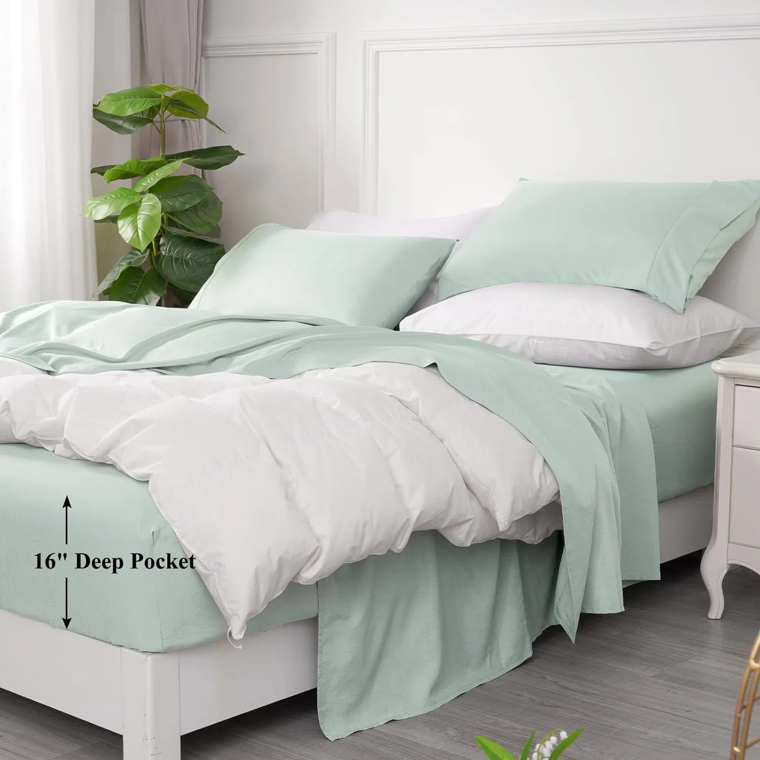 Luxurious Cooling Bamboo Viscose Queen Sheets for Ultimate Comfort