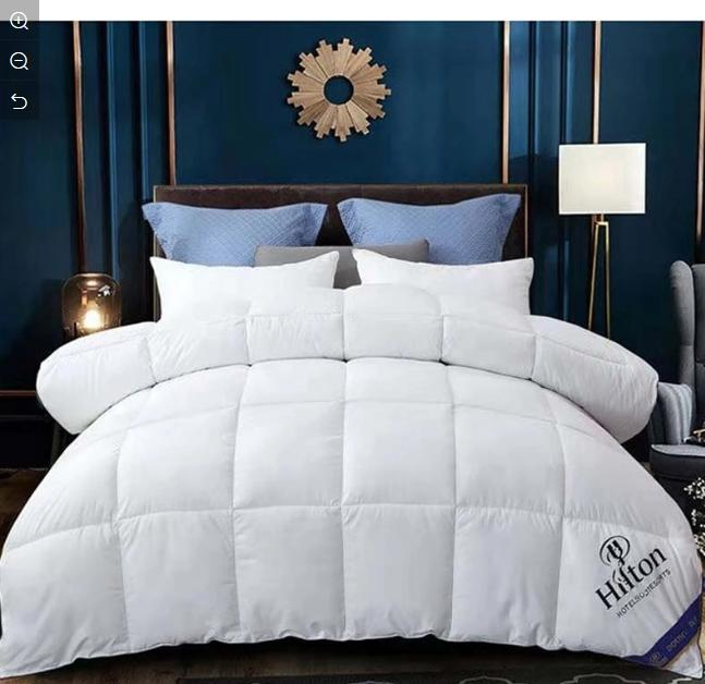 Manufacturer Premium Quality White Duck / Goose Feather Down Hilton Hotel Duvet
