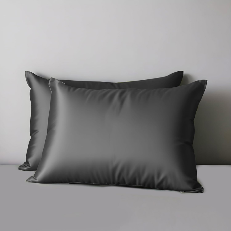 Lyocell Silk Pillow Cases Soft, Breathable, Eucalyptus Cooling Pillowcases