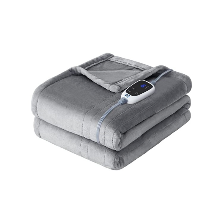 Wholesale Heating Throw Blanket Electric Blanket Washable Digital Display Electric Heated Blankets