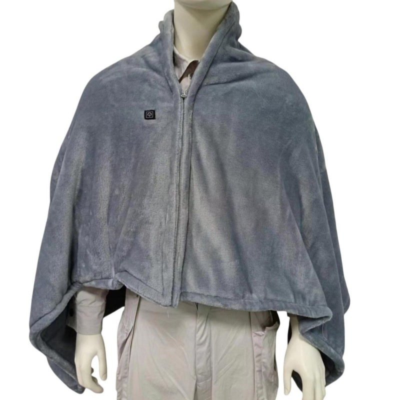 5V USB Heated Shawl Blanket Wearable Electric Heated Blanket