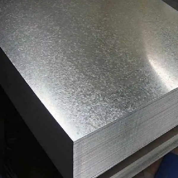 Hot Dipped Galvanized Steel Sheet Gi Plate Dx51d Z275 Regular Spangle Flat Sheet