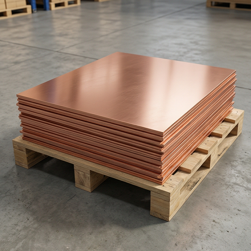 2mm -1220mm Wide 0.8mm - 80mm Thick Brass Flat Plate Sheet in Stock Hot Sales Flat Brass Copper Roofing Sheets Copper Plate Price Per Ton