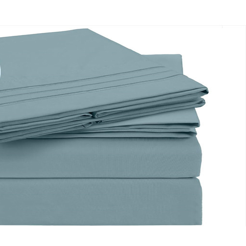 Earthquake Disaster Stain Shrink Wrinkle Fade Pill Resistant Prison Dorm Bedding Double Brushed Microfiber Cozy Cooling Bed Sheets Discount