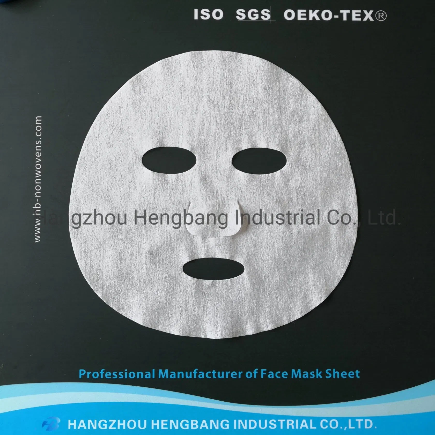 Nonwoven Organic Cotton Fabric Face Mask Sheet (roll)