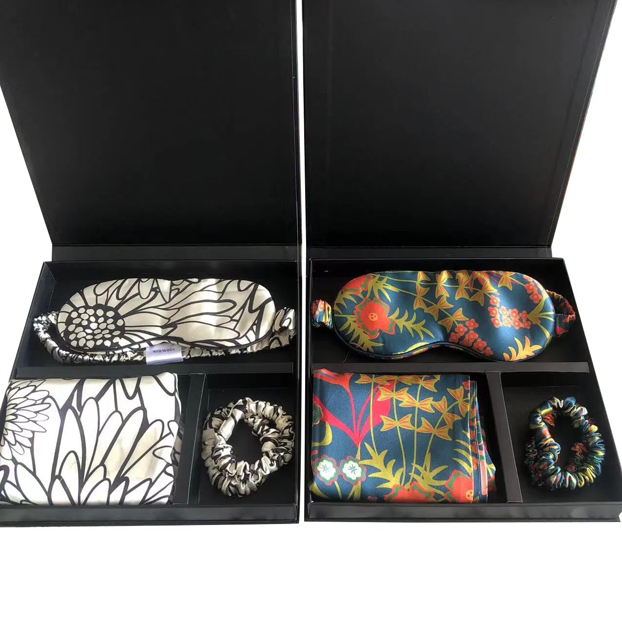 Popular Custom Logo 19mm Silk Charmeuse Satin Print Pure Silk Pillowcase Christmas Gift Pillow Case