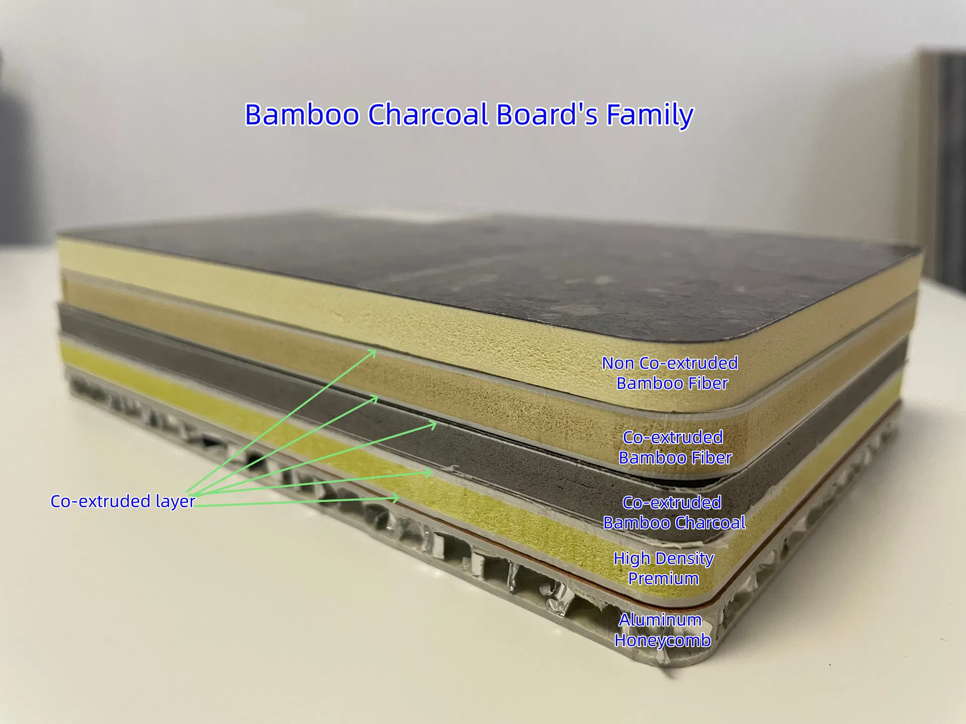 Bamboo Charcoal Board PVC Sheet