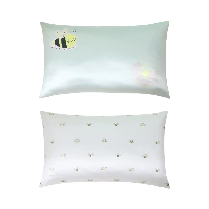 100% Mulberry Silk Pillowcase for Children's Sleep Care