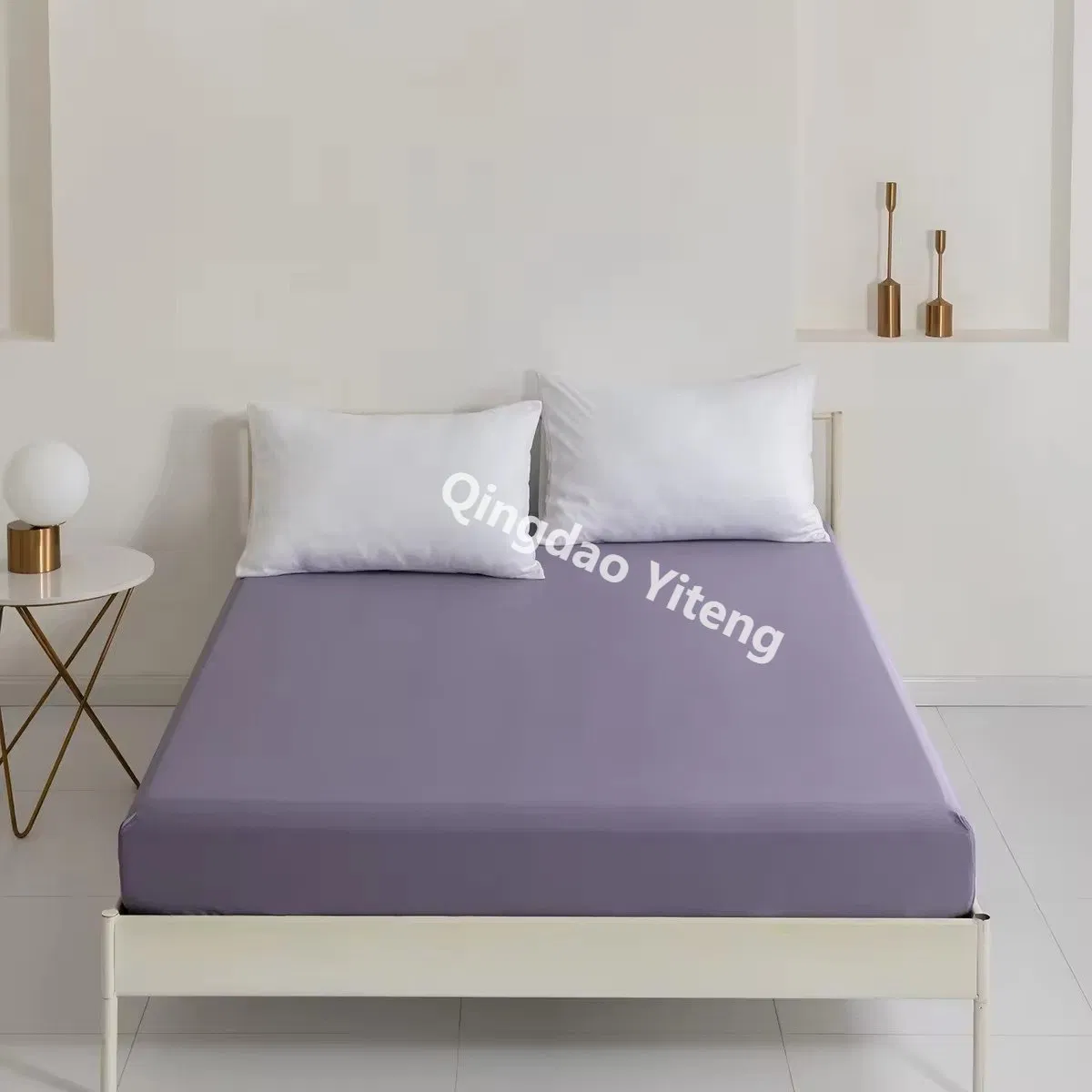 100% Bamboo Sheets Viscose Bamboo Lyocell Cooling Flat Sheet