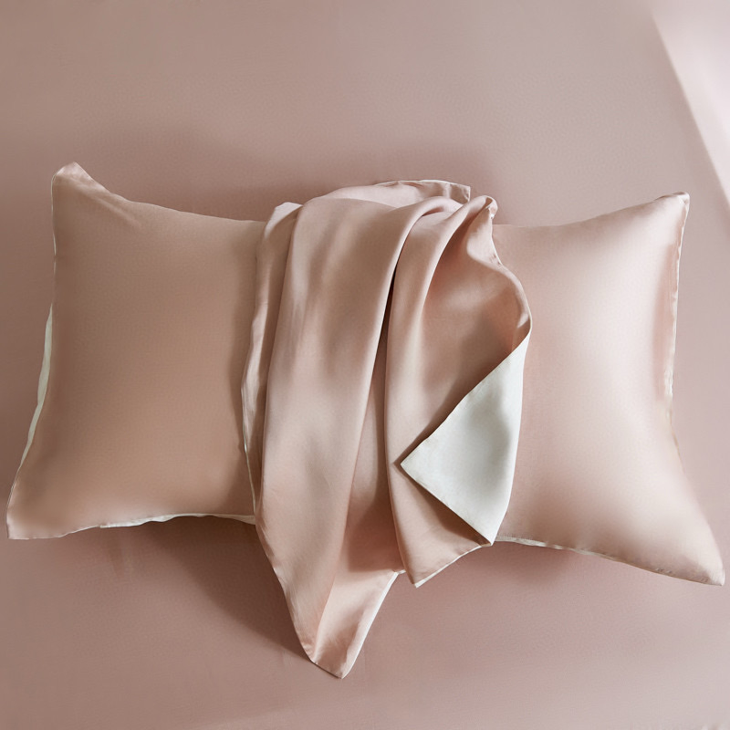 Hot Selling a-Class Lyocell Tencel Silky Pillow Case Ice Silk Cool Pillow Cover Solid Color Smoothy Bedding Envelop Pillowcase