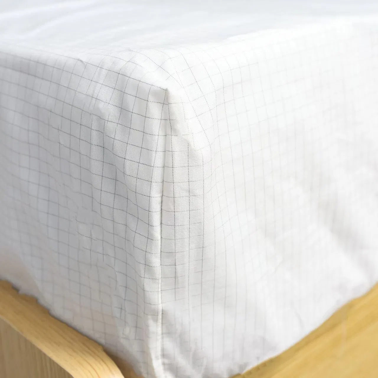 10% Silver Fiber Grounding Fitted Earthing Sheet for Healthier Sleep King Size