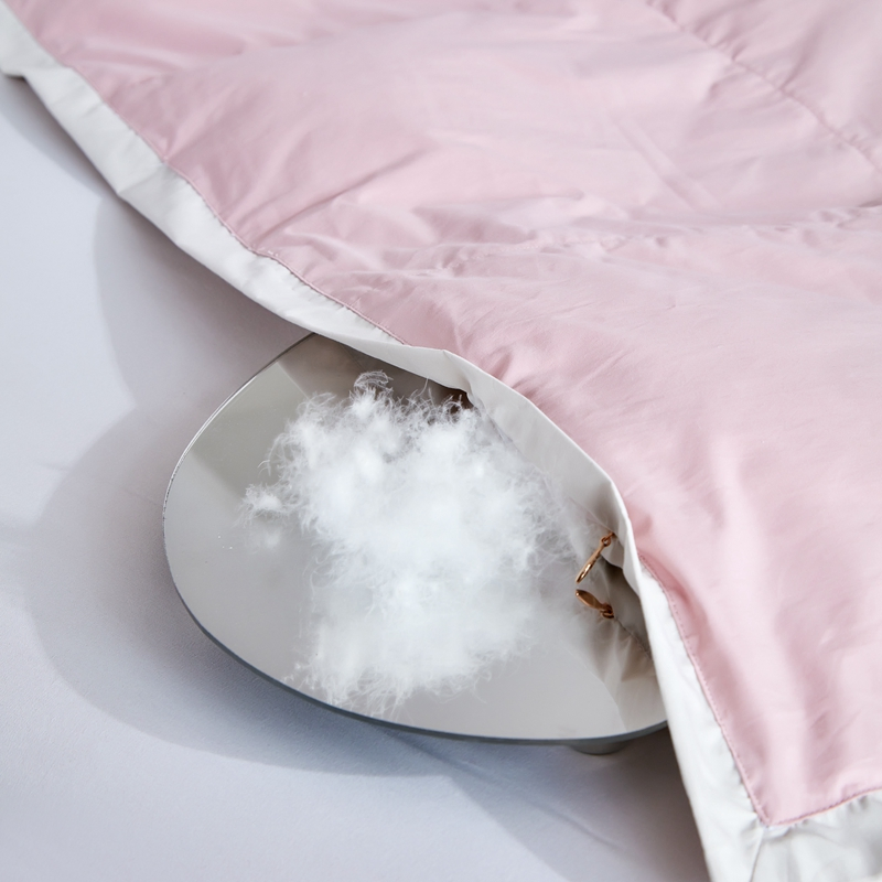 Lightweight Summer Cooling Goose Down Duvet Washable Air Conditioner Nursery Blanket