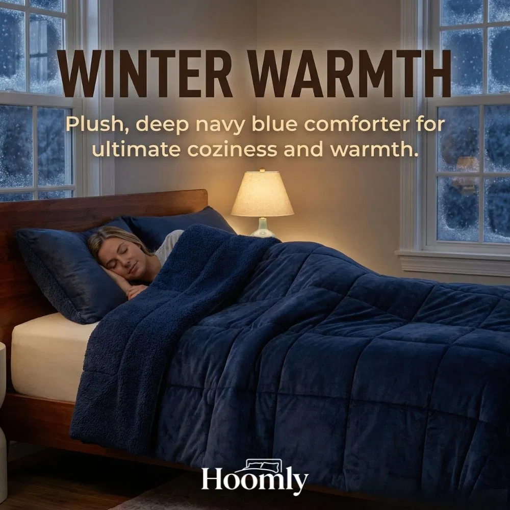 Hoomly Wholesale OEM/ODM High Quality Luxury Quilt Cover Embroidery Duvet Cover Comforter Bedroom Hotel Bedding Sets