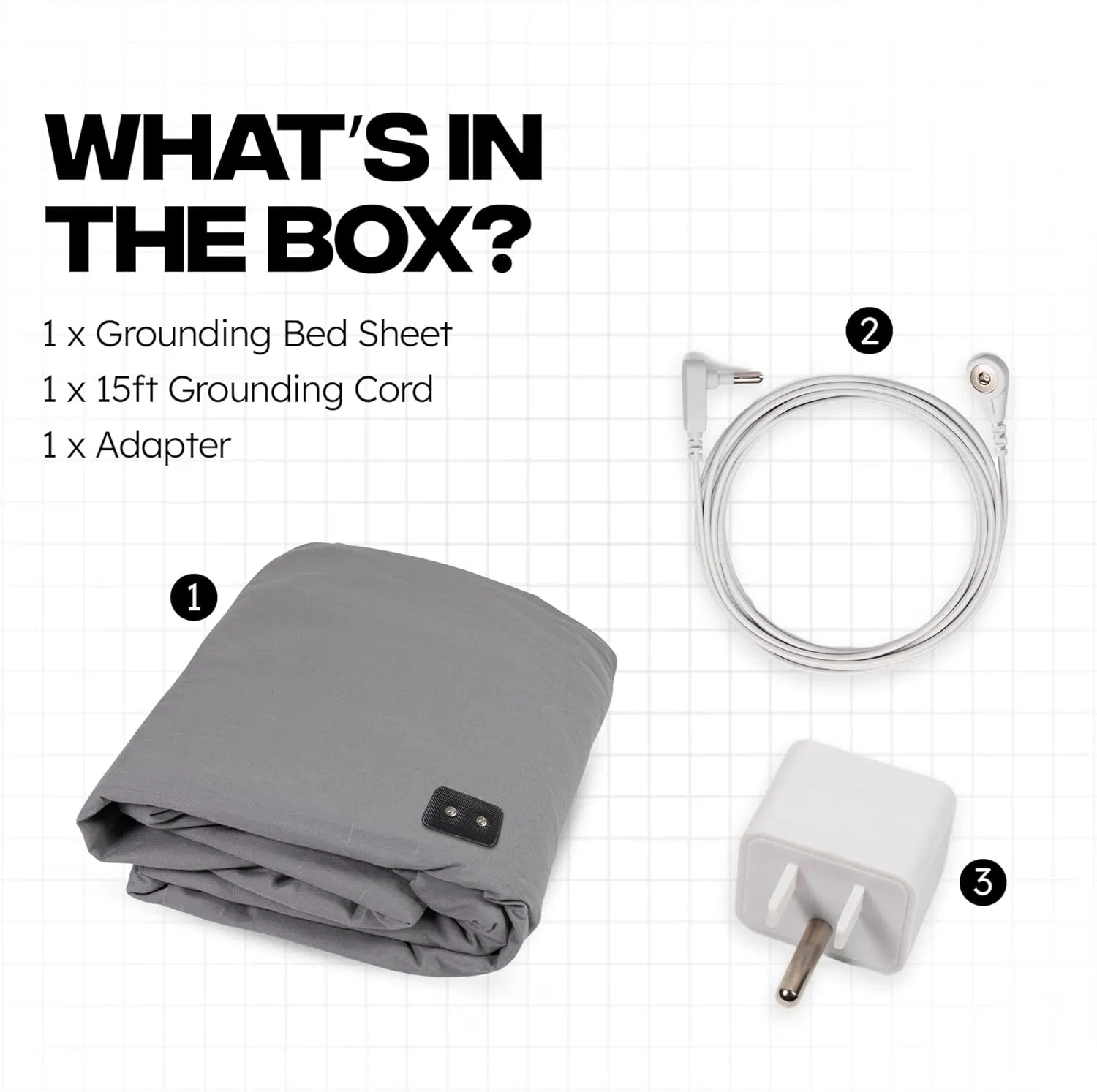 Grounding Sheets 95% Organic Cotton, 5% Pure Silver Fiber Organic Fitted Grounded Sheet for Improved Sleep