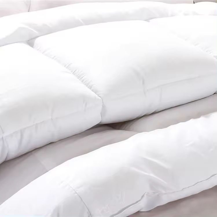 Hotel Bed Quilt Cotton Cover Down Alternative Polyester Comforter