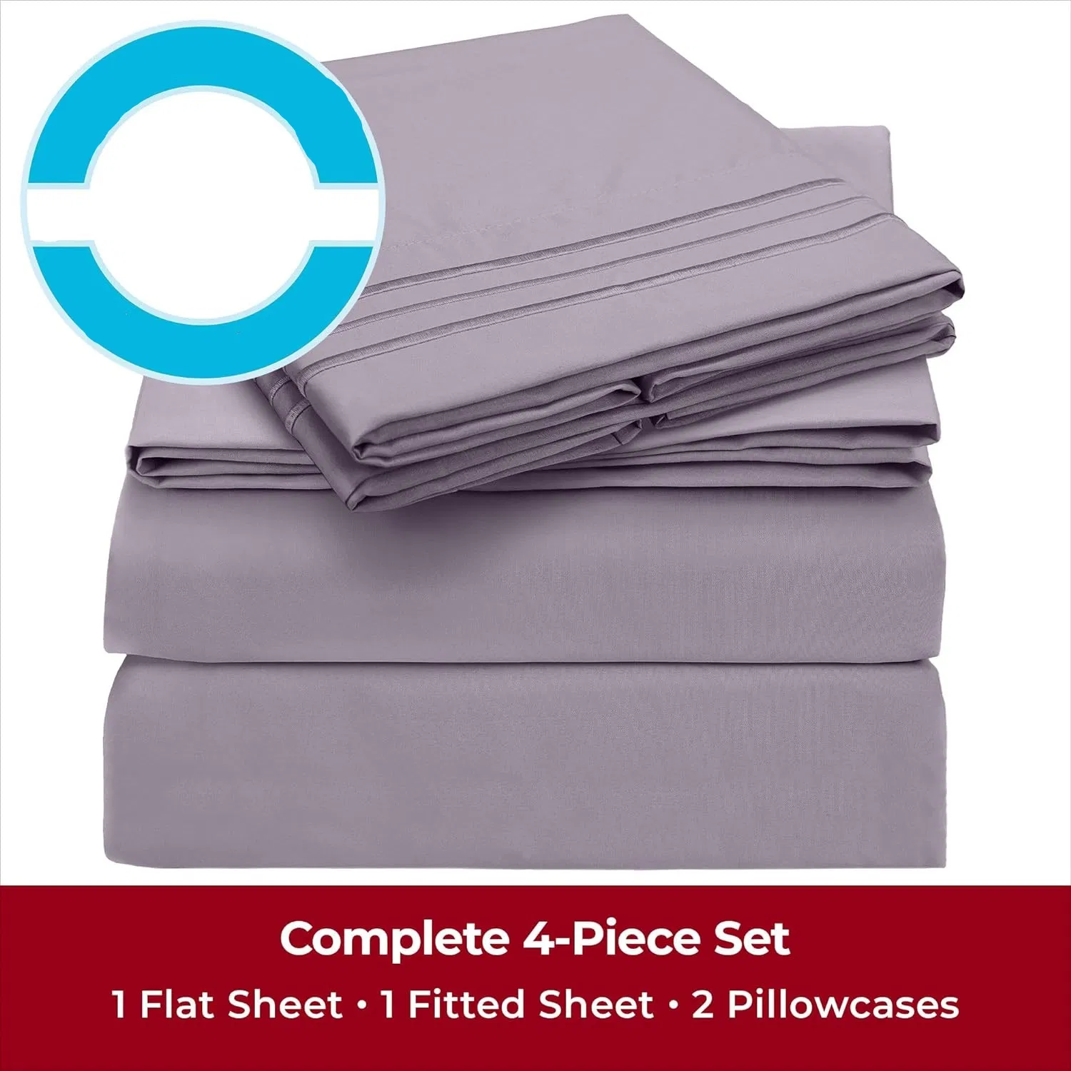 Ultra-Breathable Cooling Queen Bed Sheets for Ultimate Comfort