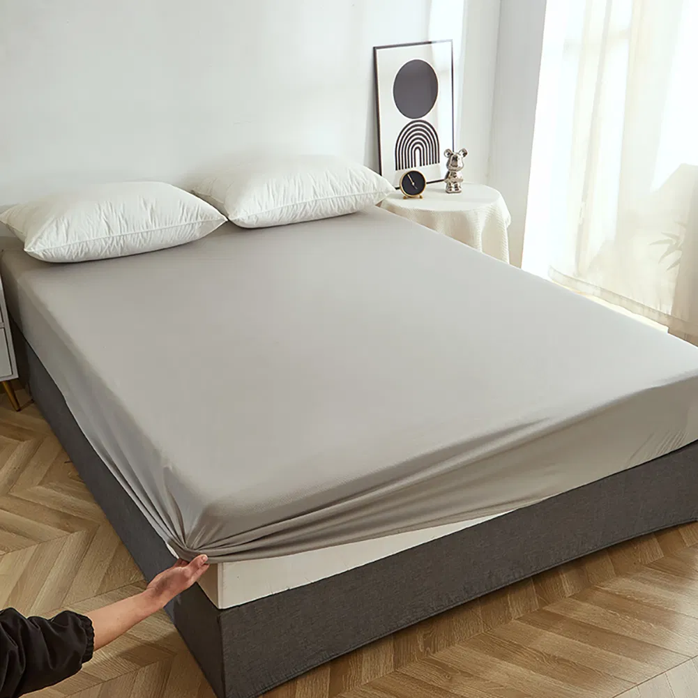 Ready to Ship Mattress Protectors Plush Thicken Quilted Mattress Cover Warm Soft King Queen Quilted Bed Fitted Sheet