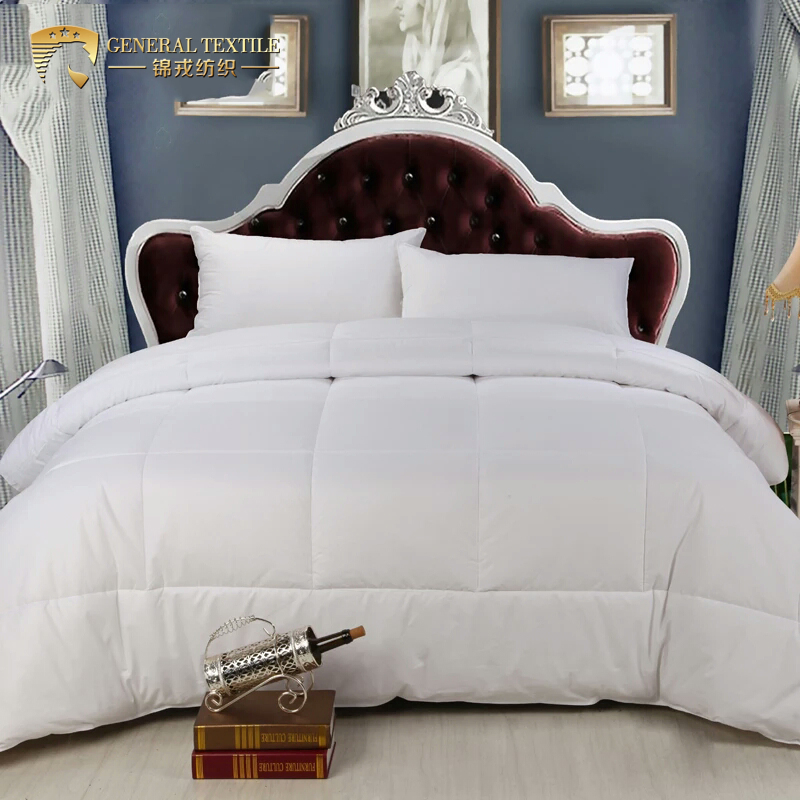 King Size Hotel Luxury 200GSM 80% White Duck Down Duvet