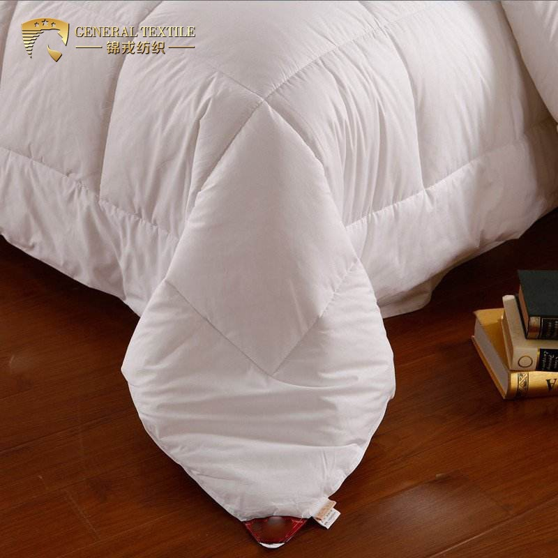 Hotel Comforter Customized Wholesale Breathable Feather Duck Down Cotton Microfiber Quilt Home Hotel Duvet