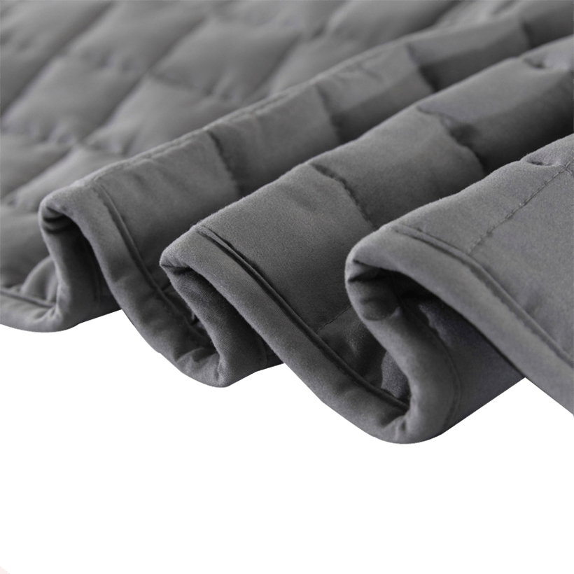 Sleeping Gravity Weighted Blanket Glass Beads Cool Breathable