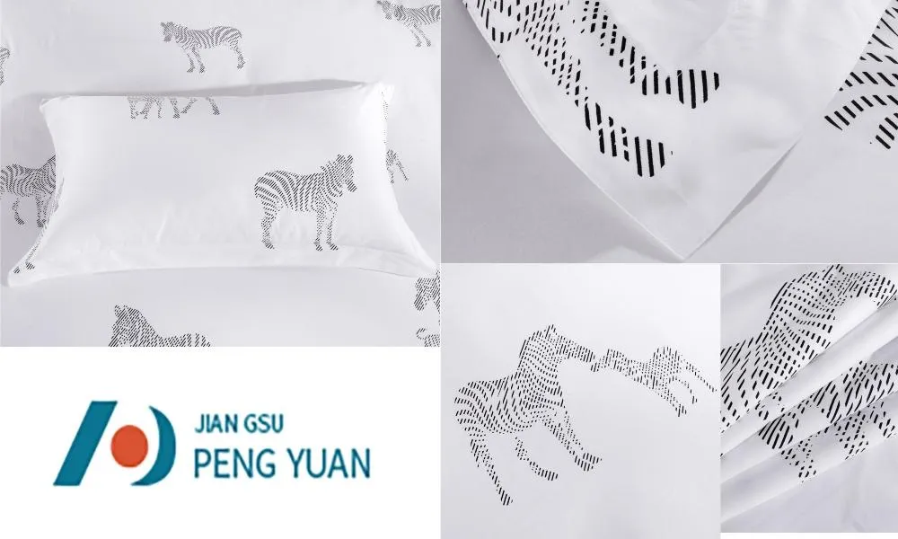 Cotton Printed Bedding Set Detail 2