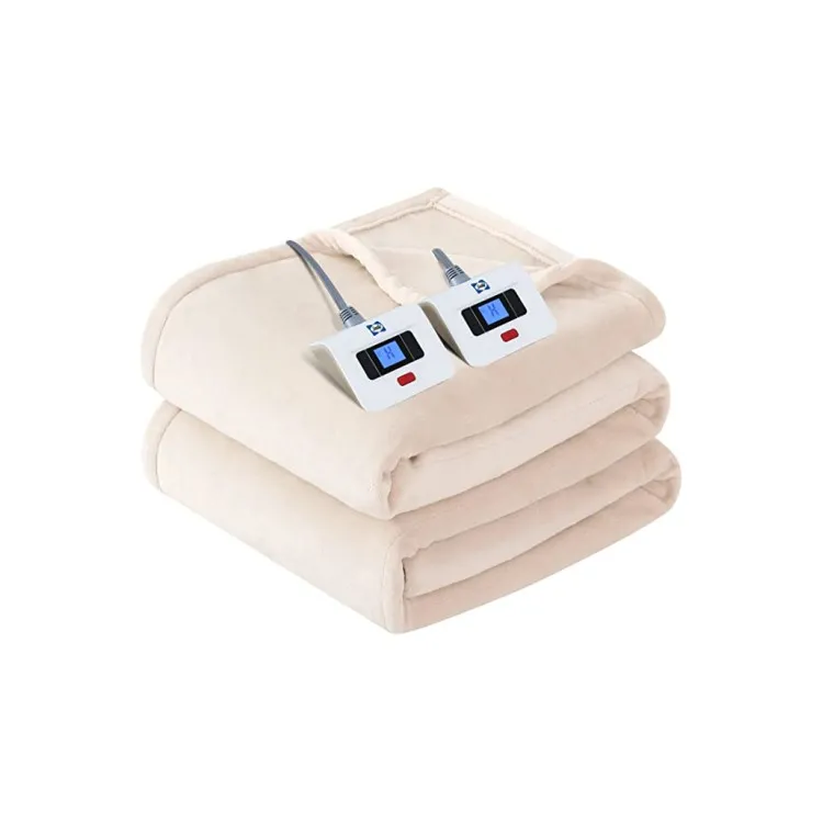 Heated Throw 12V Electric Blanket Detail