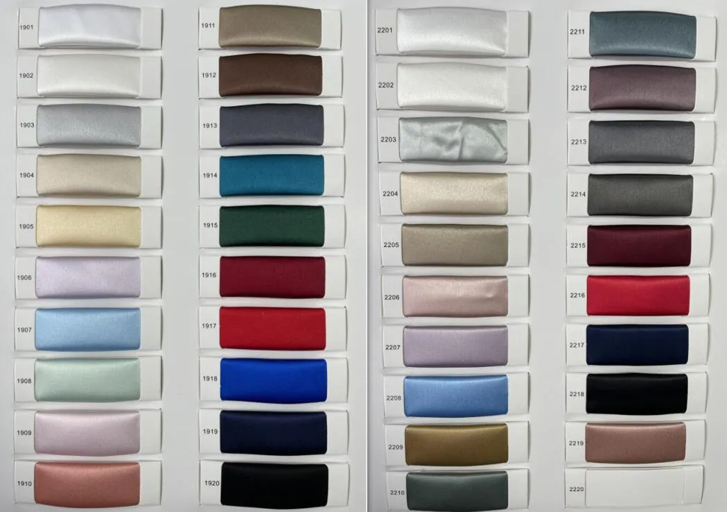 Silk Color Chart