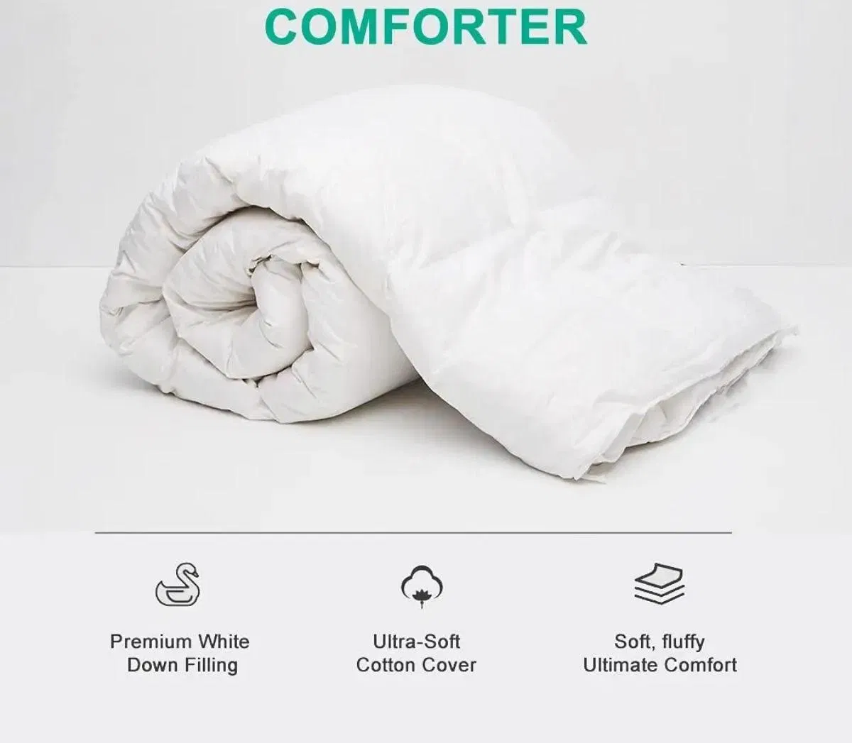 Down Alternative Summer Comforter Details