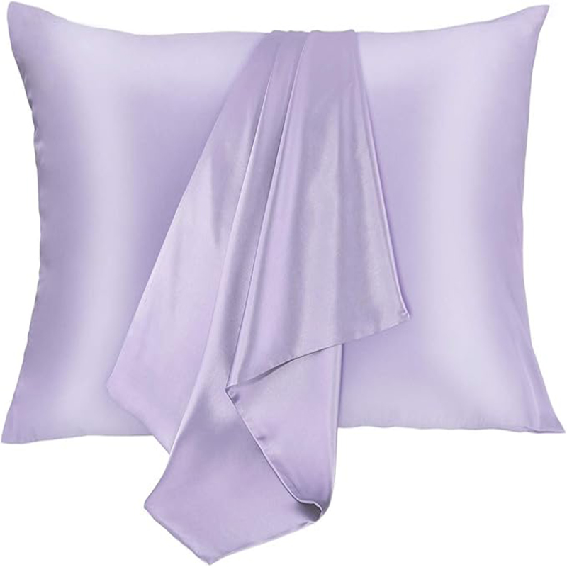 Envelop Solid Color Silk Pillowcase for Sleep