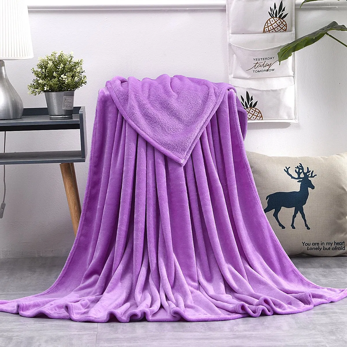 Wholesale Best Weighted Luxury Faux Fur Blanket on High Quality