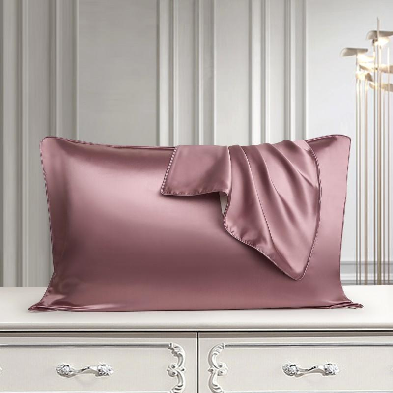 Eco-Friendly 100% Mulberry Silk Pillowcase Pure Natural Silk Pillow Case