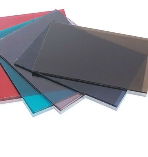 Colorful PC Roofing Sheet Plastic Solid Flat Polycarbonate Sheet