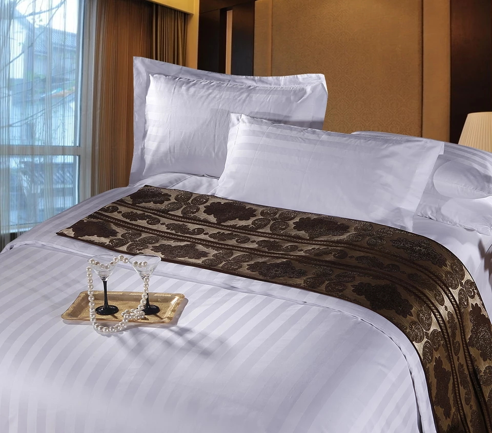 Hotel Collections Stripe Bedding 100% Cotton (JRC242)