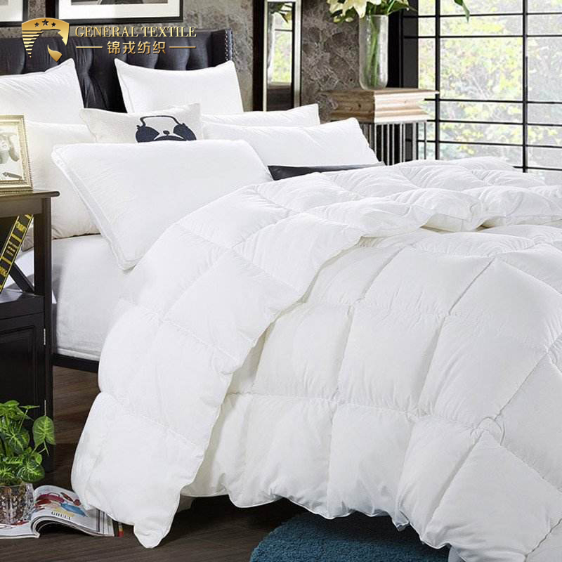 King Size Hotel Luxury 200GSM 80% White Duck Down Duvet