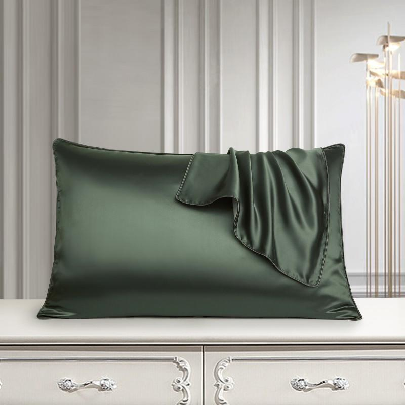 19mm Natural Mulberry Silk Pillowcase with Envelope Closure for Hair and Skin