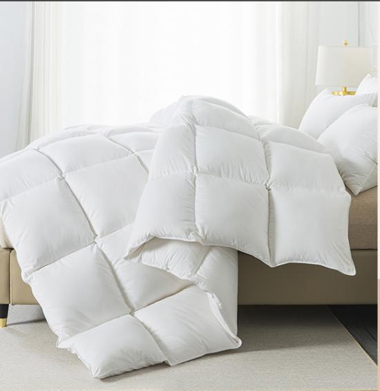Breathable Down Alternative Comforter White Twin Size All Season Duvet Insert