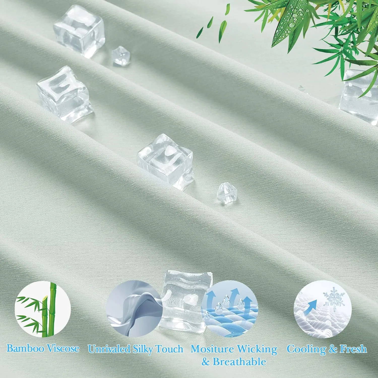 Luxurious Cooling Bamboo Viscose Queen Sheets for Ultimate Comfort