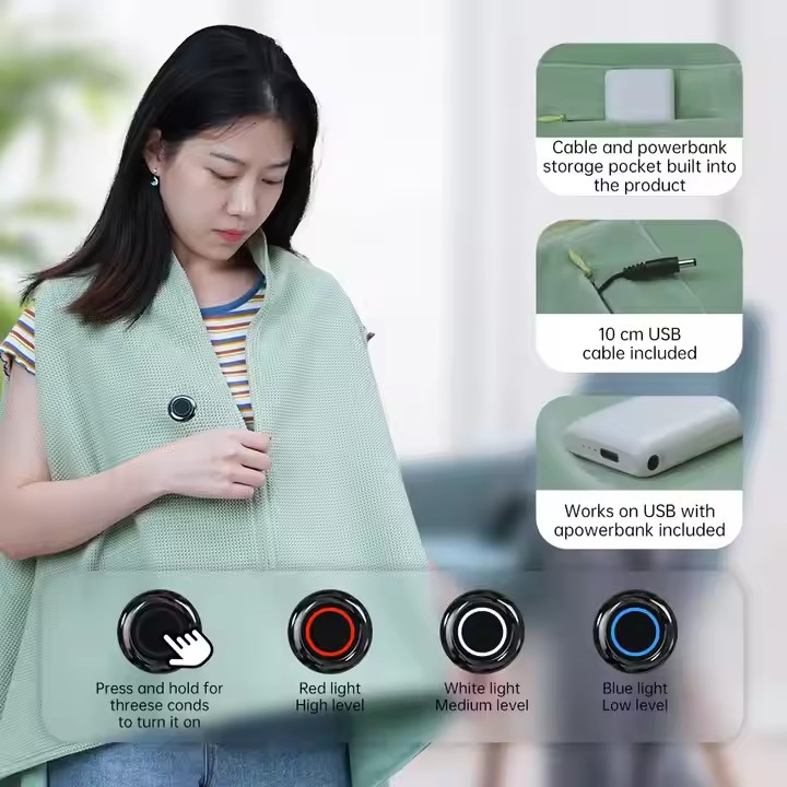 Wholesale Washable Heating Plush Electric Blanket Standard Pads Warming Flannel Blanket Heating Blanket