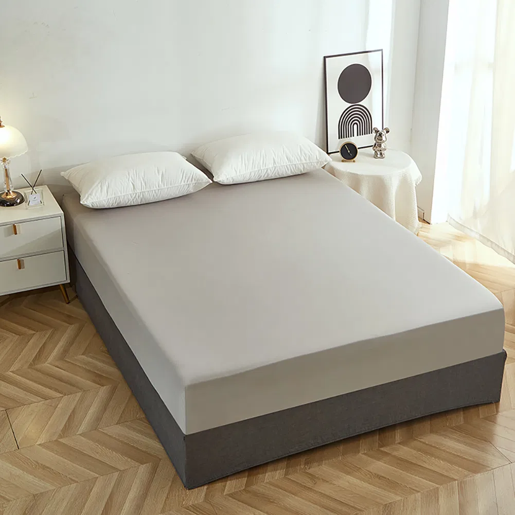 Ready to Ship Mattress Protectors Plush Thicken Quilted Mattress Cover Warm Soft King Queen Quilted Bed Fitted Sheet