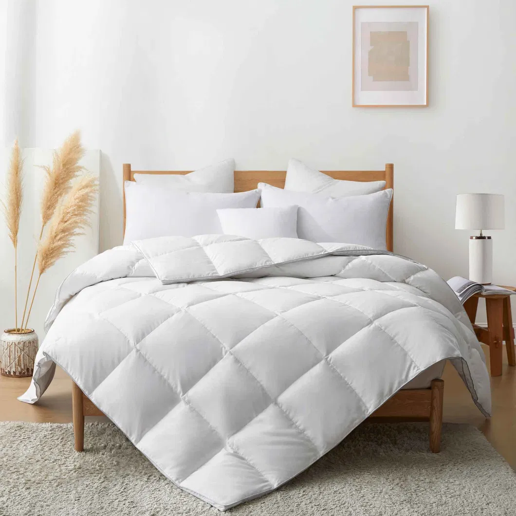 Luxurious White Goose Down Comforter