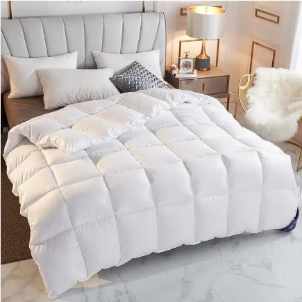 100% Goose Down White Hotel Comforters Duvet Down Bed Duvet for Winter Summer