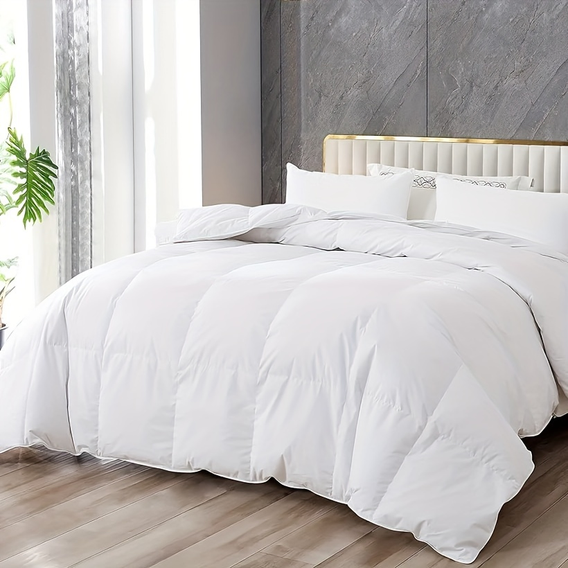 White Feather Duvet 5 Star Hotel Bedding Supplier Soft Duck Down Filling