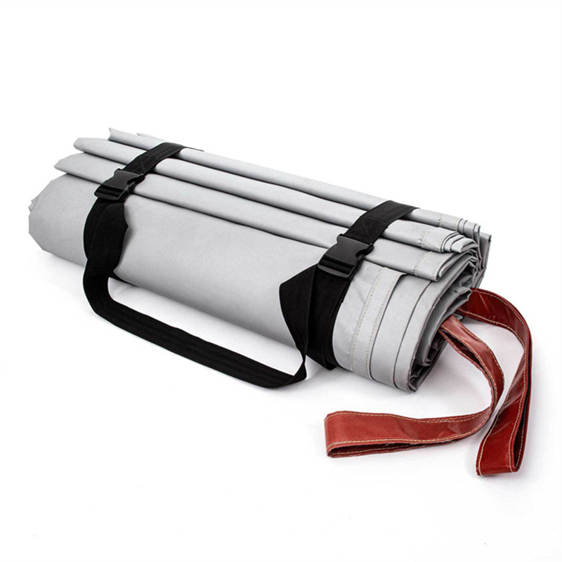 6 M * 8 M 19.8*26 FT Fiberglass Electric Car Vehicles Fire Blanket