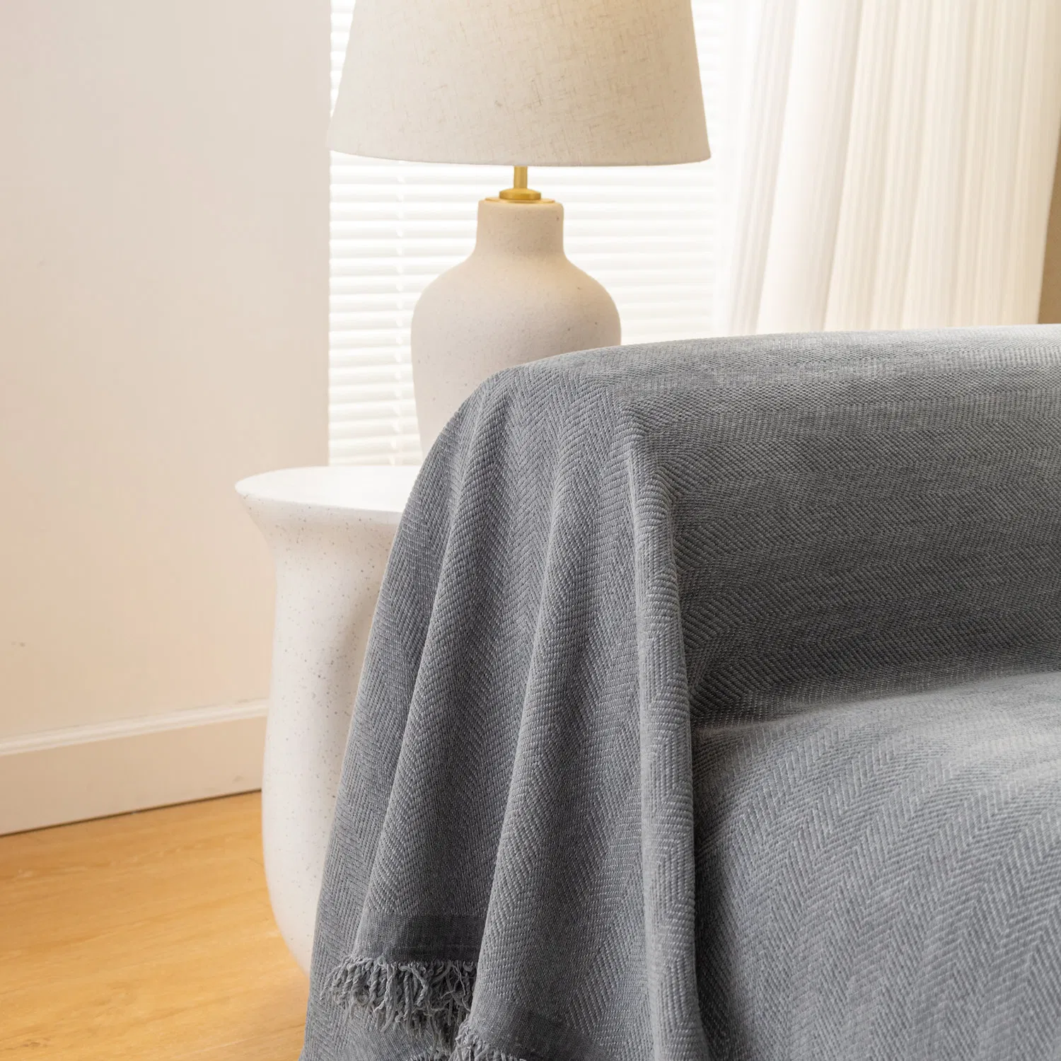 Four Season Office and Home Universal Anti Cat Scratch Sofa Polyester Blanket