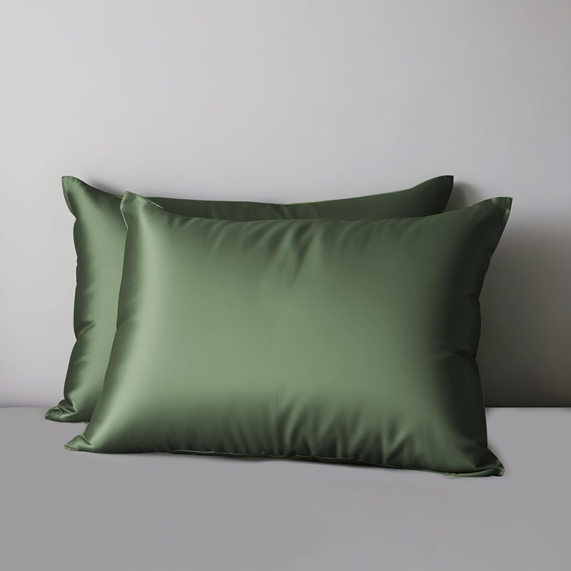 Lyocell Silk Pillow Cases Soft, Breathable, Eucalyptus Cooling Pillowcases