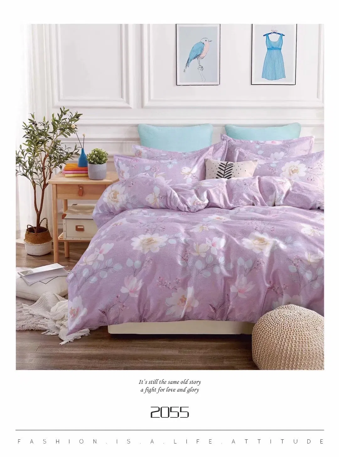 Embroidered Bed Sheets Cotton Duvet Sets Microfiber Comforter