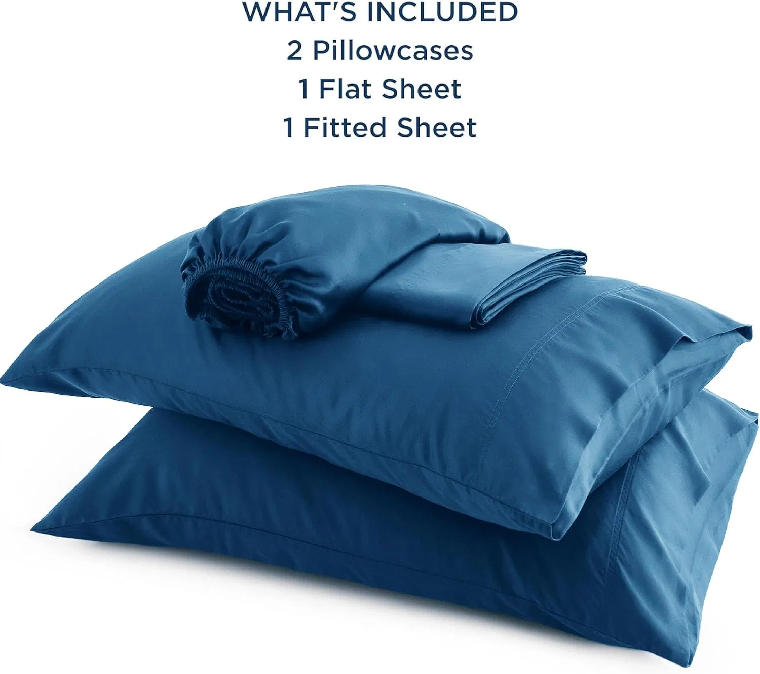 Luxury Bamboo Sheets - Cooling &amp; Breathable, Silky Soft